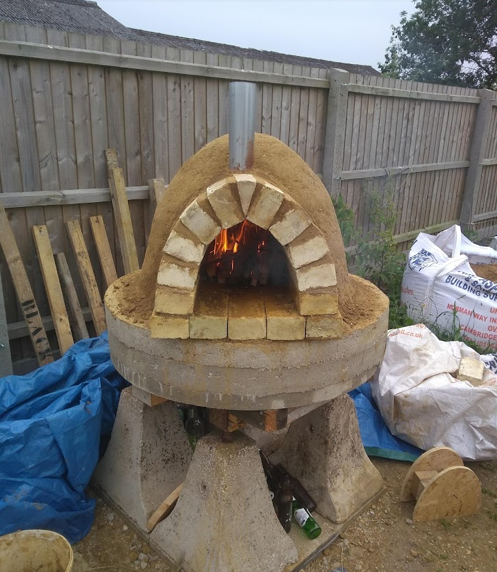 Detailed brick laying process