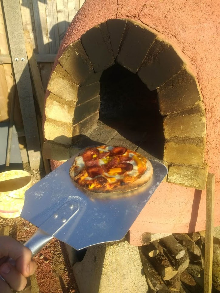 Detailed brick laying process