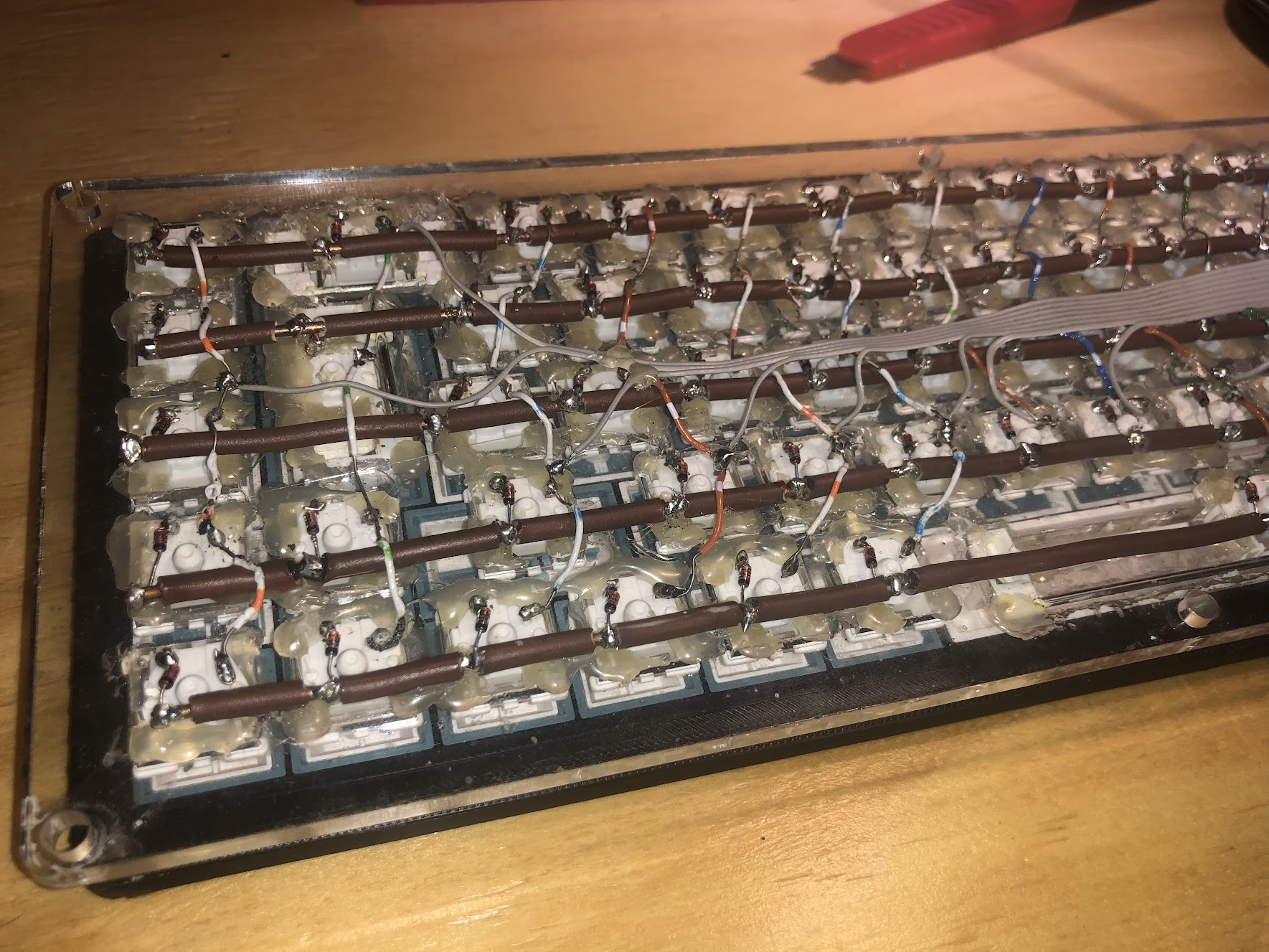 Hand-wiring and soldering