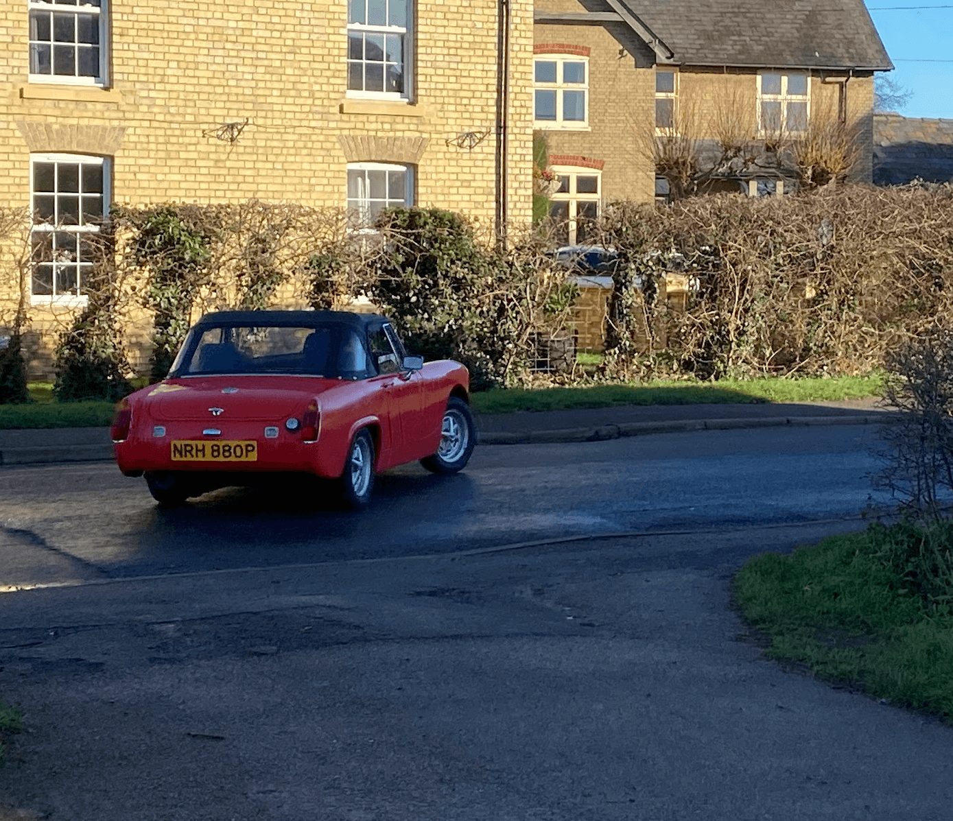 Final result - completed MG Midget restoration