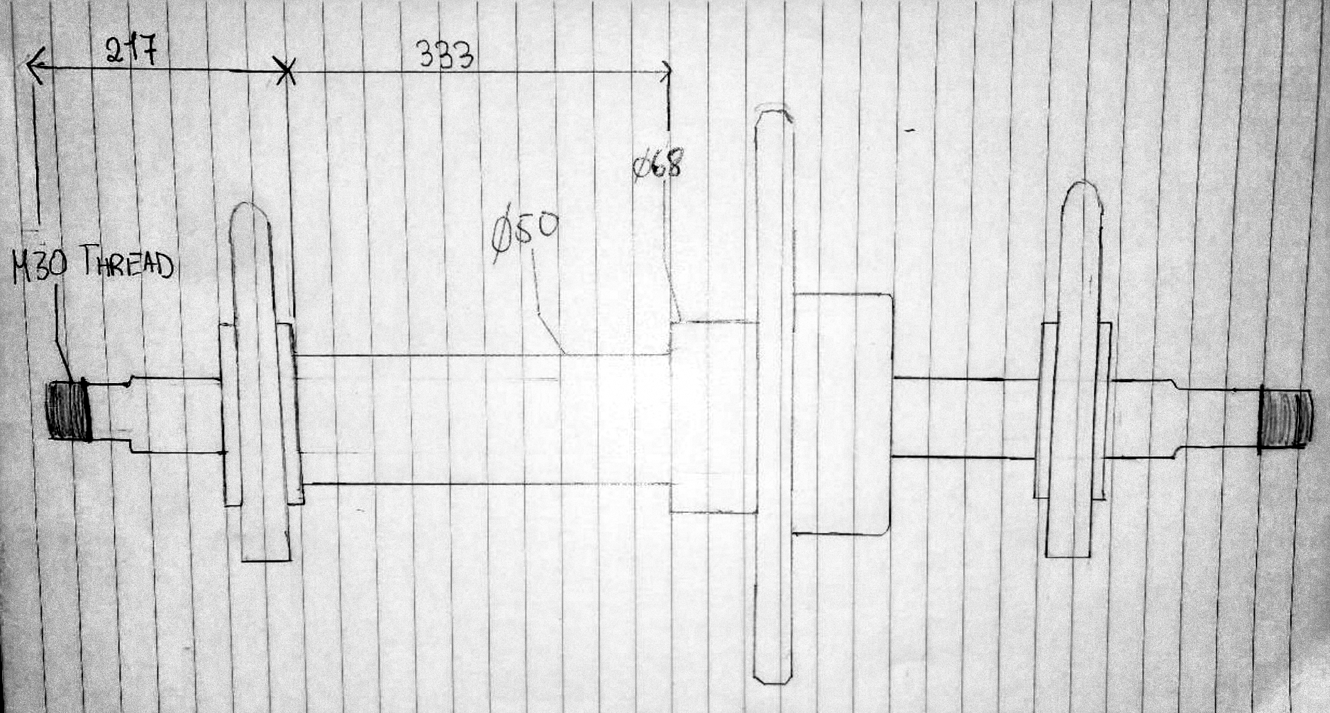 Initial concept sketches