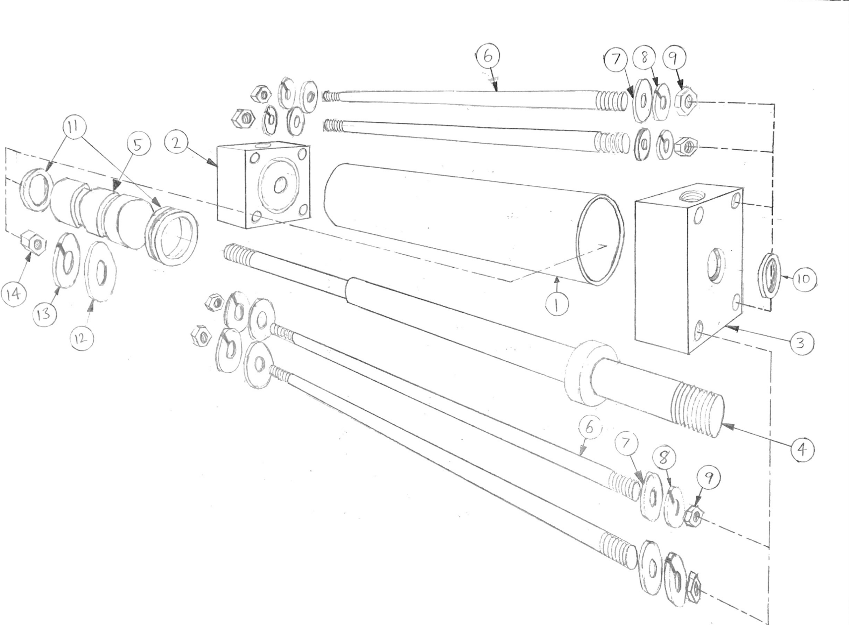 Exploded perspective view