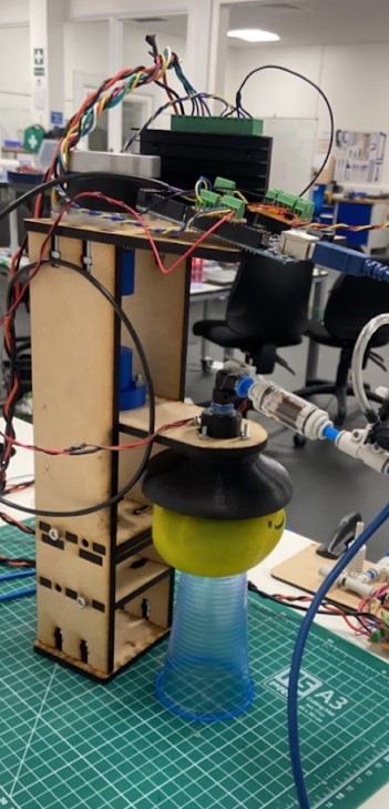 Gripper inflation process