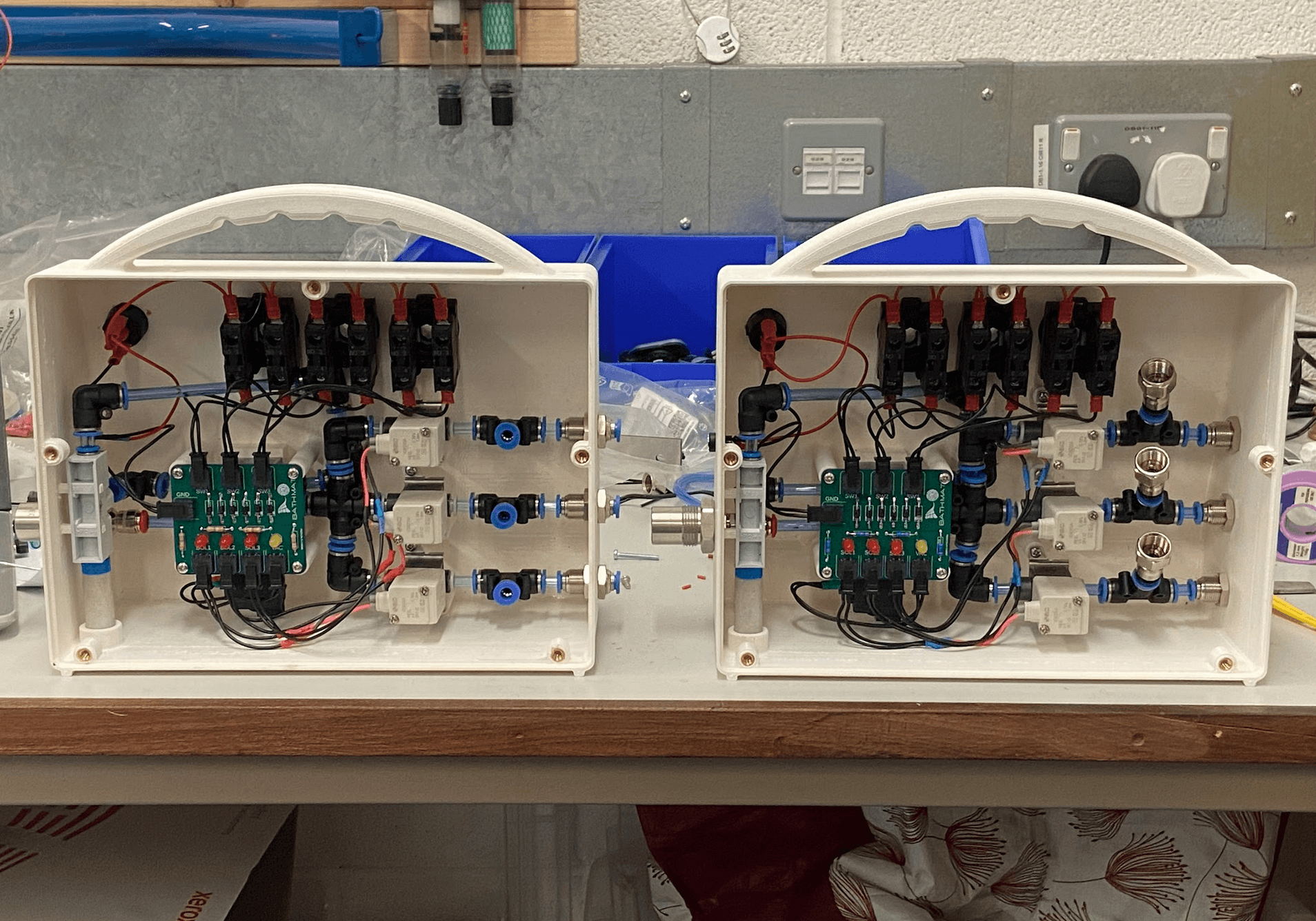 Medical staff using BathMat