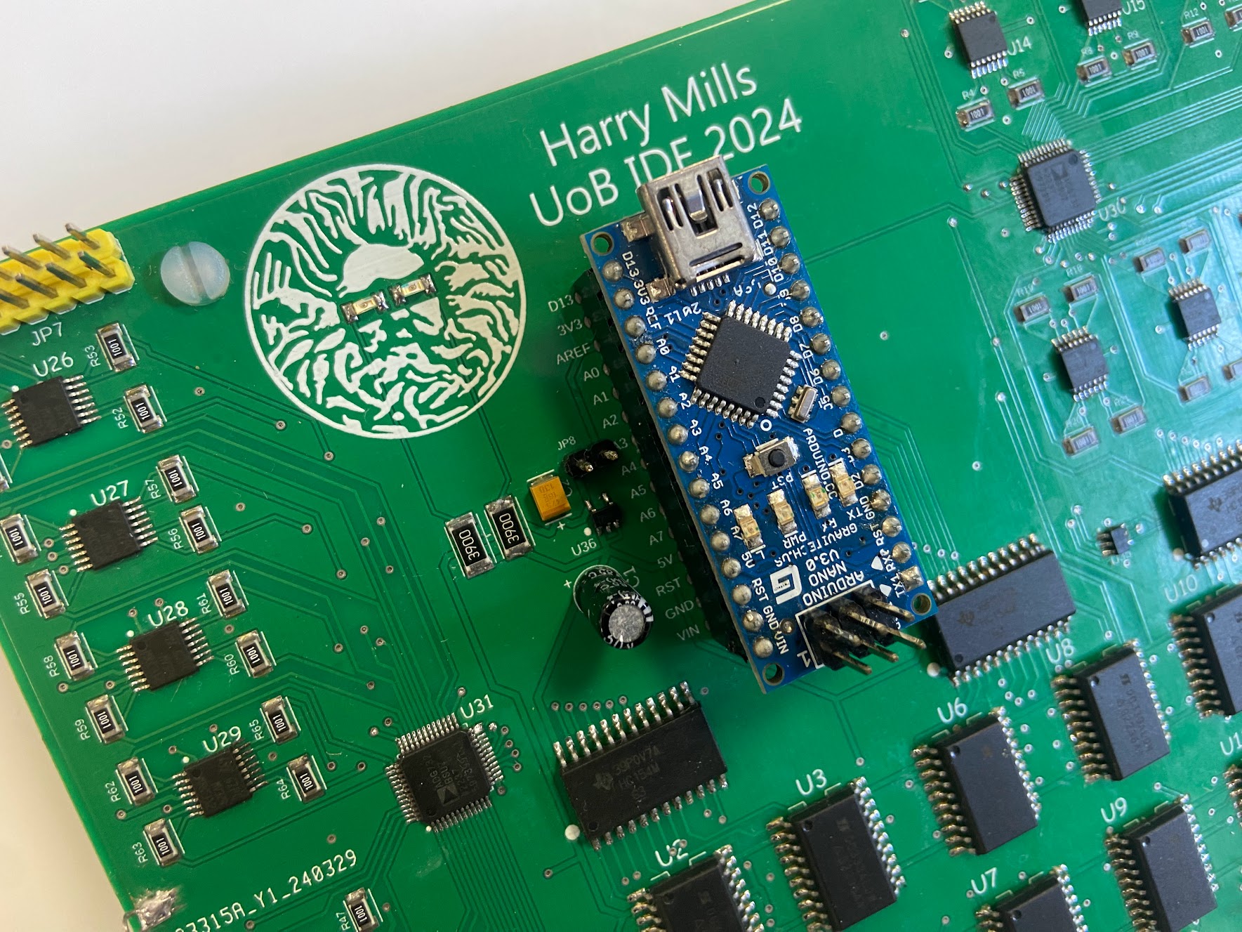 Pressure mapping transparency