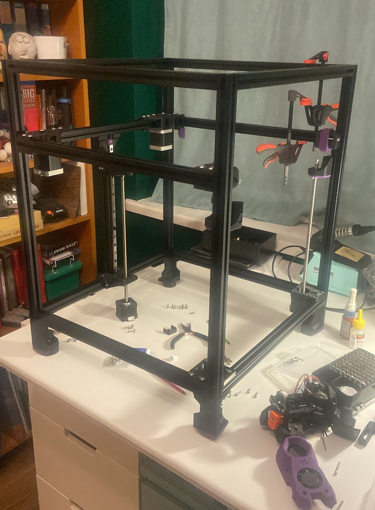 Initial frame assembly