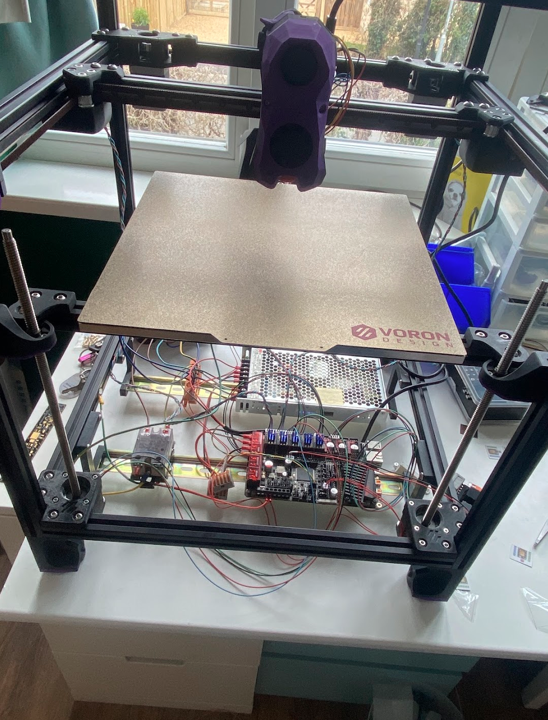 Initial frame assembly