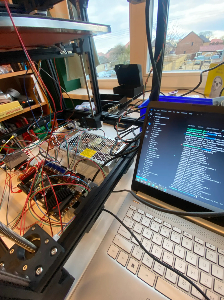 Initial frame assembly